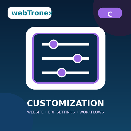 [WTX-MS-CUSTOMIZATION-QUOTE] Website & ERP Customization